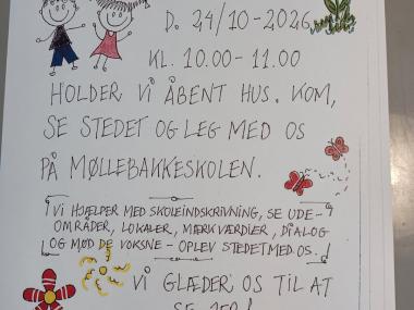 Åbent hus - Indskrivning